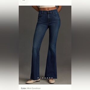 MOTHER Deep Indigo Flare Jeans